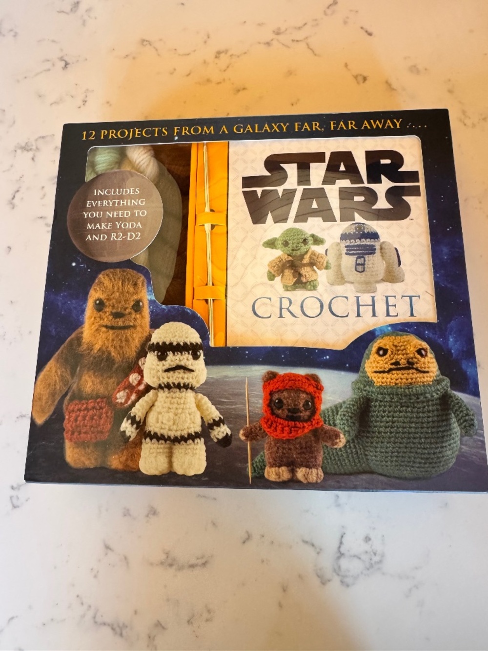 STAR WARS BRAND NEW IN THE BOX CROCHET SET